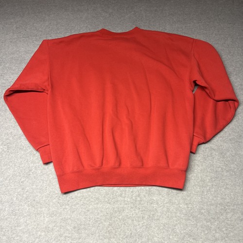 Vintage Disney Unisex Sweatshirt Size Medium Fantasia Mickey Mouse Walt Disn Red - Picture 5 of 7