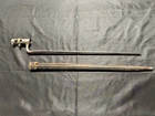 Indian War Era Original US M1873 Trapdoor Bayonet w/ Scabbard! US Marked!
