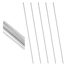 5 Pcs Fully Threaded Rod M3 x 300mm 304 Stainless Steel Right M3*300, Silver