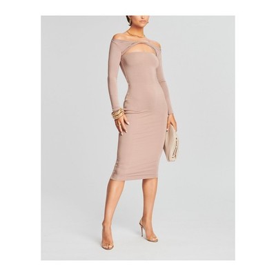 Retrofete 'Irene' Pink Long Sleeve Dress Size S - NWT