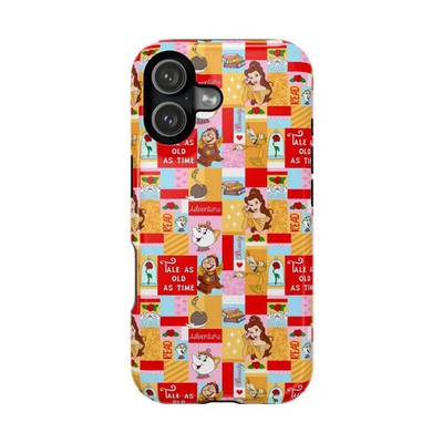 Disney Beauty And The Beast Belle Lumière Tough Phone Case, Gift For Friends