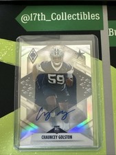 2021 Panini Phoenix - Rookie Chauncey Golston #185 Silver Auto - Giants