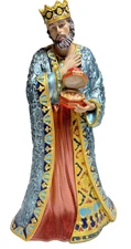 Hawthorne Village Jeweled Nativity Collection • King Caspar Figurine • Wise Man