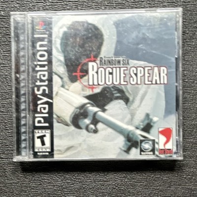 Tom Clancy's Rainbow Six: Rogue Spear PS1 Manual CIB Realistic Weapons