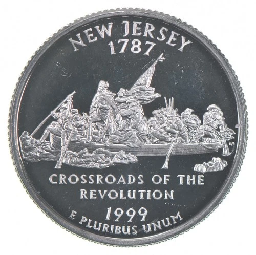 1999-S Washington State Quarter 90% Silver Proof New Jersey *7011