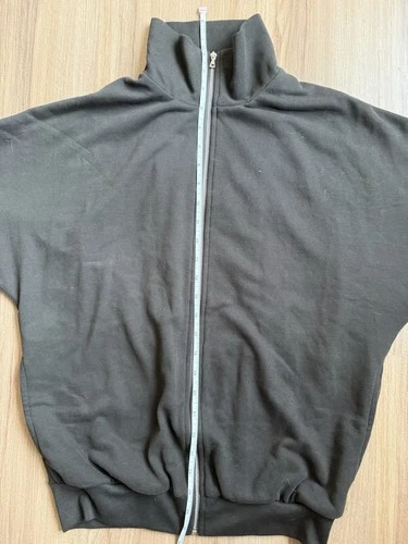 Auralee Super High Gauge Sweat Zip Blouson Size 1 Dark Brown image 8
