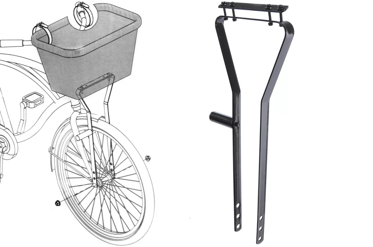 White bicycle with basket sale