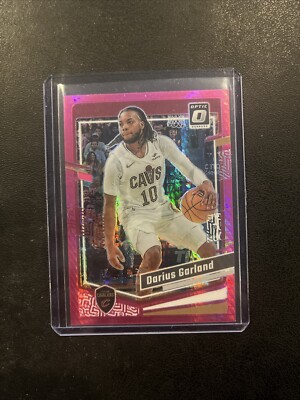 2023-24 Donruss Optic Hyper Pink Darius Garland #31 Cleveland Cavaliers
