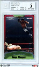 POP 1: Jay Lethal RC BGS 9: 2008 TRISTAR TNA Cross the Line Rookie Card Gisto