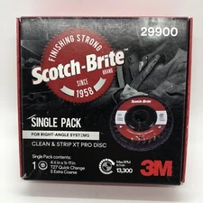 3M Scotch-Brite 29900 Clean and Strip XT Pro Disc 4-1/2” x 5/8-11”  T27