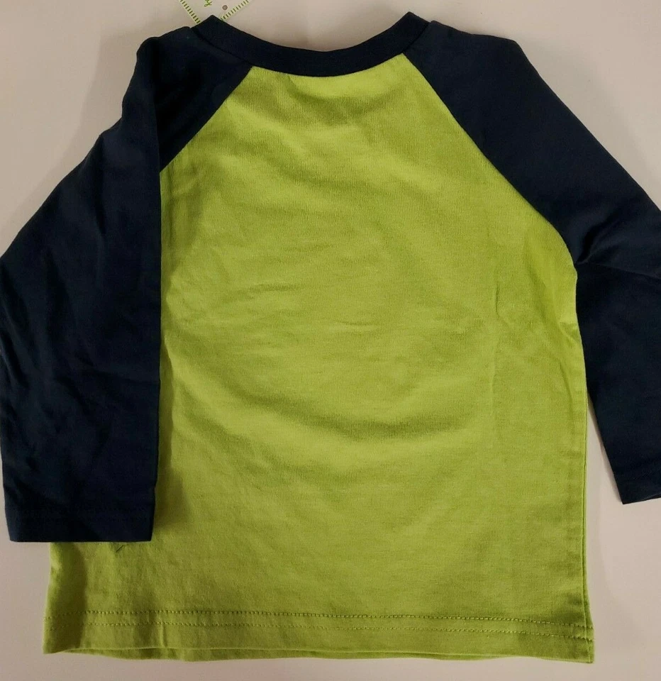 Camiseta First Impressions Camping Niños Manga Larga 18 Meses 31-33" 25-27lbs Foto 3 de 4