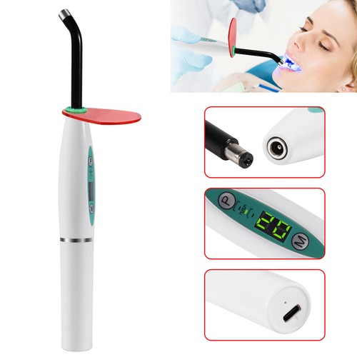 Dentista LED Curing Light Lampada fotopolimerizzante polimerizzatrice 5W 2000mw - Picture 3 of 24