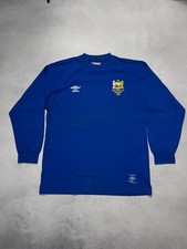 Vintage 1998 Manchester United Wembly Retro Replica 1968 European Cup Jersey XL