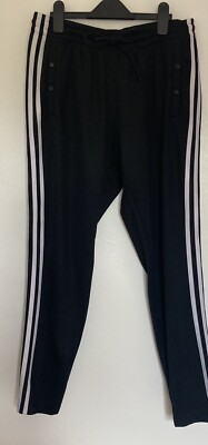 Adidas Originals Damen 3-streifenige Trainingshose mit seitlichen Poppers