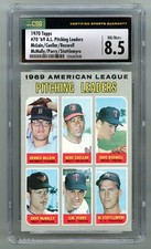 1970 Topps #70 A.L. Pitching Leaders CSG 8.5 NM/MINT+ #1026002048