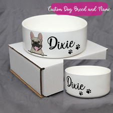 Custom Pet Bowl, Dog Food Bowl, Dog Water Bowl, Personalized Pet Bowl, Customize