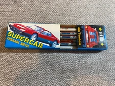 Vintage Super Car 9pencils-Tombow Japan made-old stock-from Japan-1980s