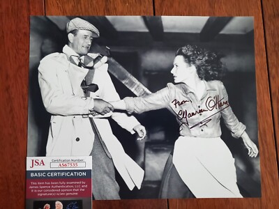 MAUREEN O'HARA SIGNED AUTOGRAPHED 8X10 PHOTO JSA COA JAMES SPENCE 