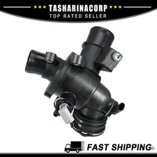 Engine Coolant Thermostat Housing Assembly fit for Mercedes-Benz W204 W205 W212