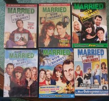 Married With Children DVD Set - 6 seasons, one two three four eight ten