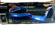 Hover-1 Electric Scooter Chrome Blue FOR PARTS ONLY