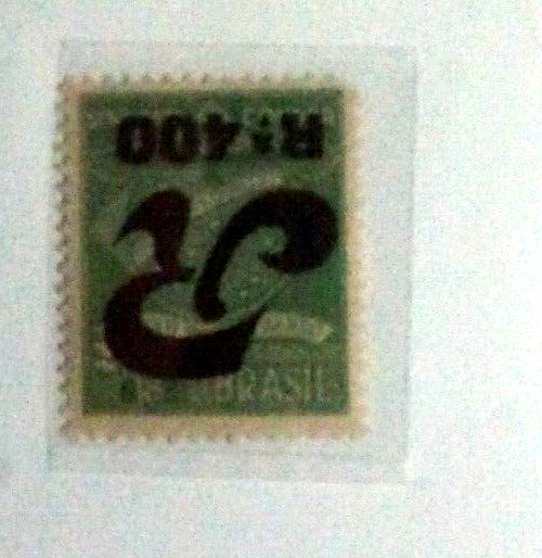 Brazil Condor 1930 Registration stamp Mint Inverted overprint