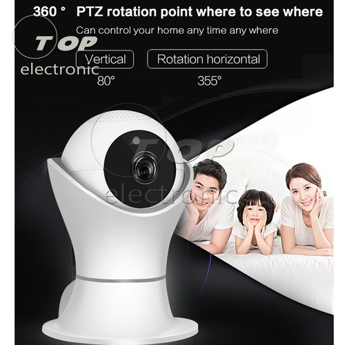 Wireless 1080P Panoramic Pan Tilt Security IP WIFI Network Camera Webcam - Picture 3 of 12