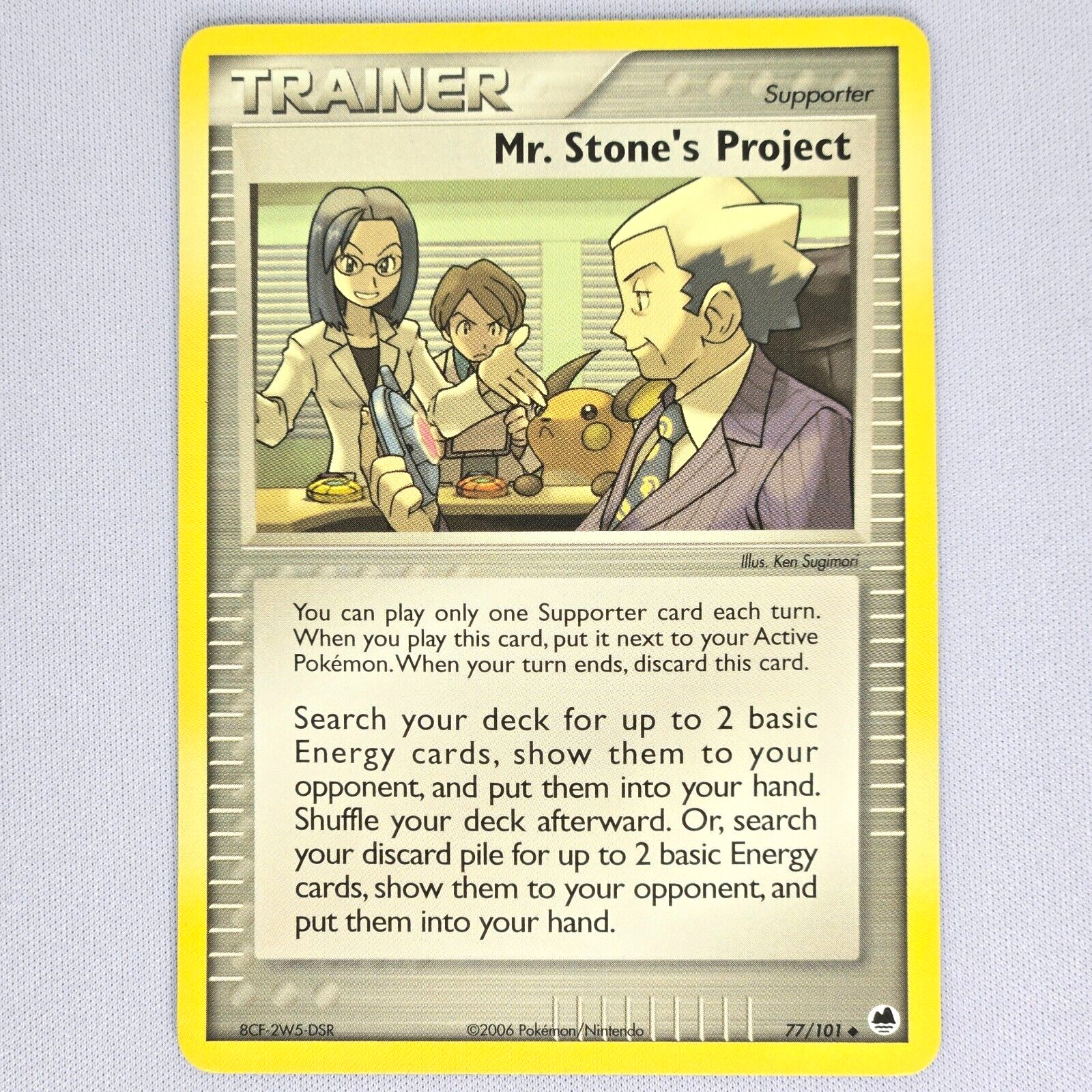 Mr. Stone's Project 77/101 Dragon Frontiers Regular Uncommon Pokemon Card TCG LP