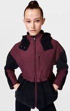 Sweaty Betty Women's Red Urban Sherpa Coat Size S. Rrp£267. (45)