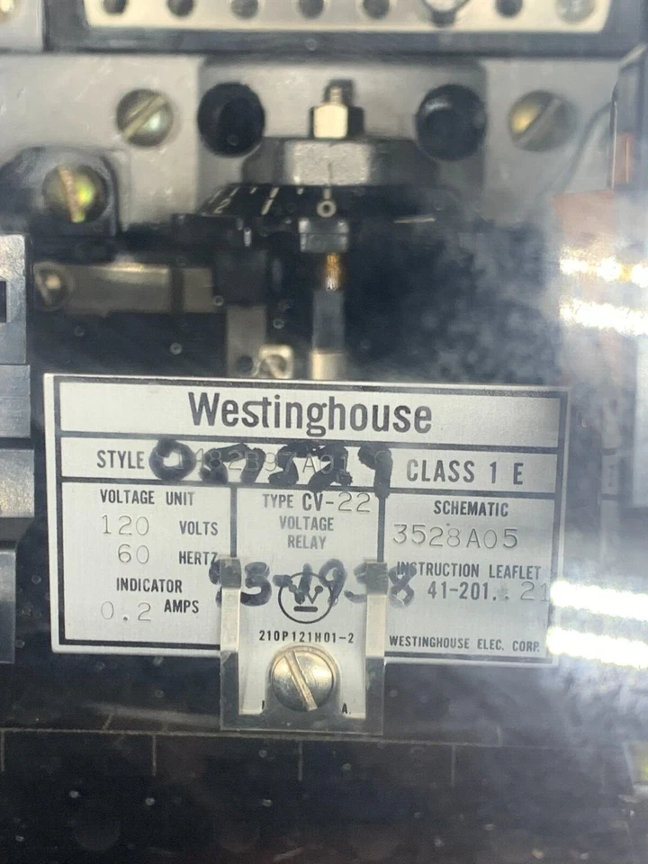NEW IN BOX WESTINGHOUSE CV22 VOLTAGE RELAY 1482B97A01 - Image 3 of 4