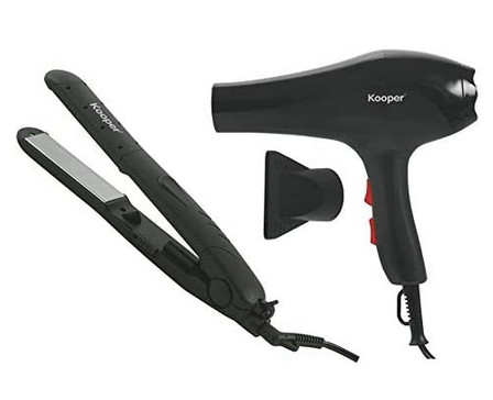 ASCIUGACAPELLI PHON CON PIASTRA LISCIANTE CON IONIZZATORE KOOPER