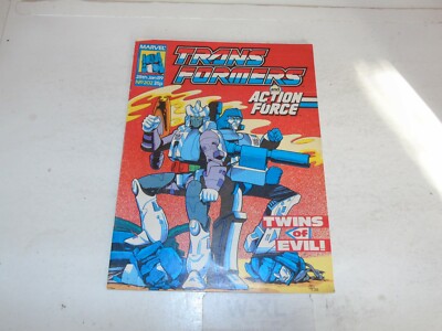 The TRANSFORMERS & ACTION FORCE Comic - No 202 - Date 28/01/1989 - Marvel Comic