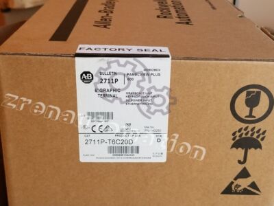 AB 2711P-T6C20D PanelView Plus 600 Touch Display Module Expedited Shipping HKC1