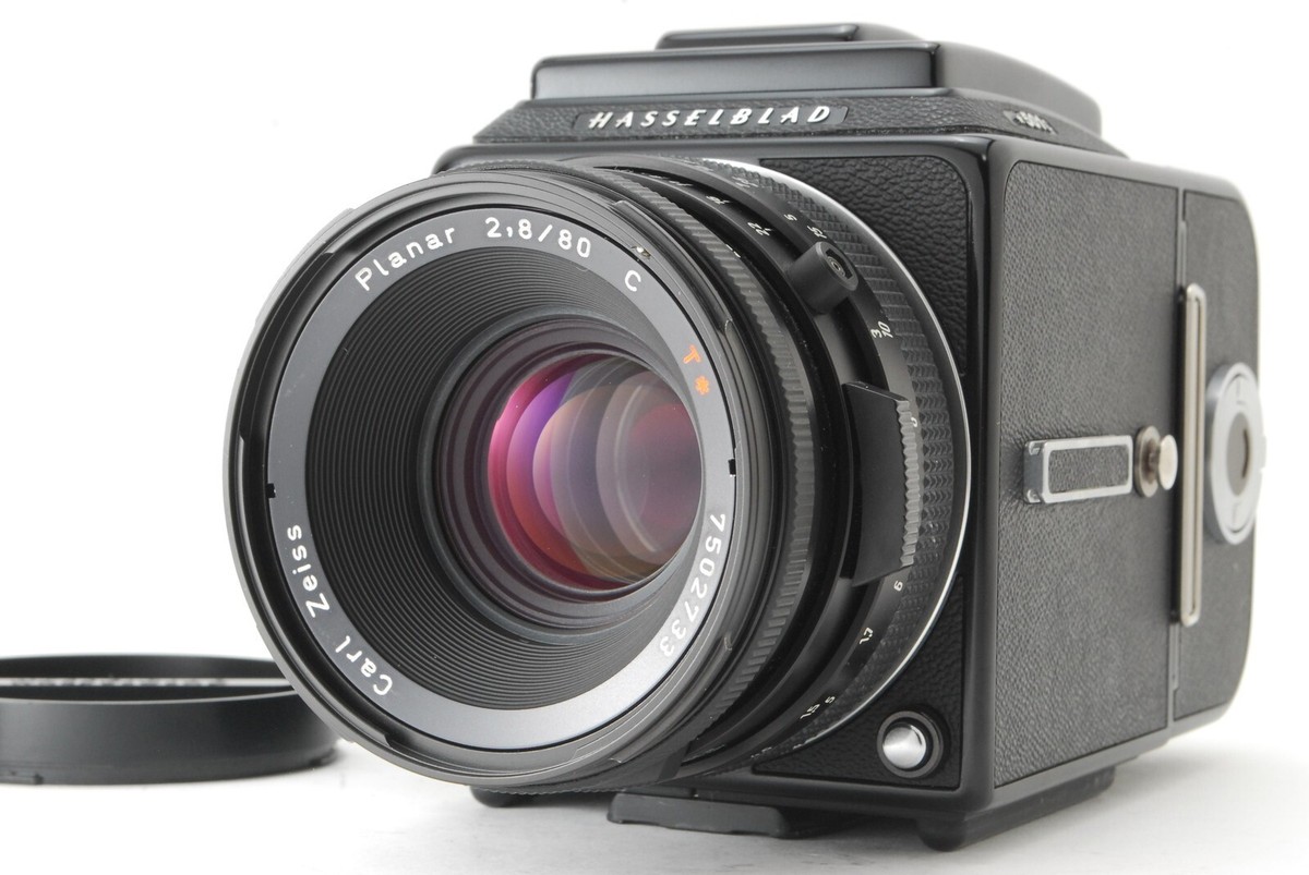 NEAR MINT] Hasselblad 501C Film Camera Black Body+ C 80mm f/2.8