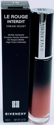 Givenchy Le Rouge Interdit Cream Velvet Liquid Lipstick In 15 Nude