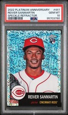 Reiver Sanmartin - 2022 Platinum Anniversary Speckle Refractor RC  PSA 10  #/150