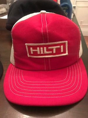 Hilti tools Trucker Hat mesh hat snapback hat red new adjustable