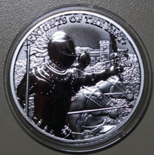Malta Germania Mint 5 Euro 2021 Silver 1oz Blister Knights of the Past #F7279