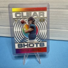 Clear Shots 🔥Trevor Lawrence 🔥RC 2021 Panini Illusions Football #CS-16 Jaguars