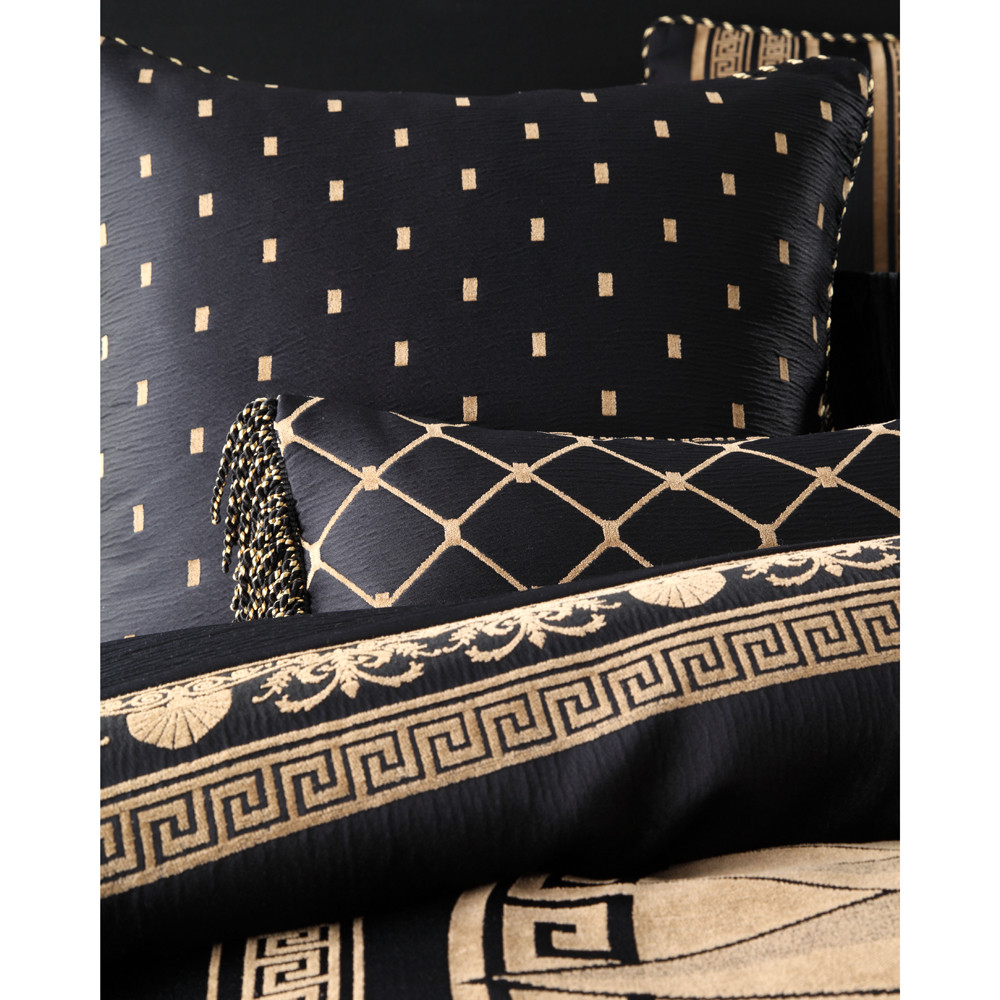 Davinci Massimo Black Duvet Doona Quilt Cover Set Queen, King, Super