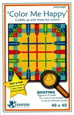 Color Me Happy Quilt Pattern by Toadusew Creative Concepts TCC01607