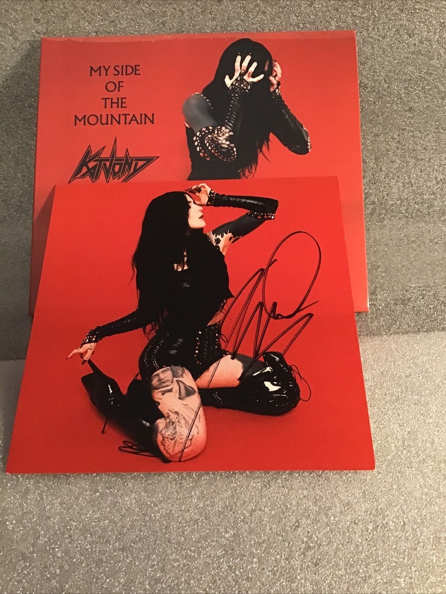 ミーマイナー　サイン入りCD2枚セット CD - Kat Von D - My Side Of The Mountain- Her Latest Album +