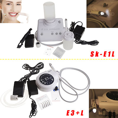 Dental Piezo Ultrasonic Scaler LED Turbine Handpiece for EMS Cavitron WOODPECKER