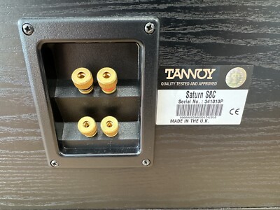 TANNOY SATURN S8C Center Speaker (MADE IN UK) | eBay