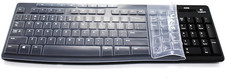 Ultra Thin Silicone Clear Keyboard Protective Skin Cover Compatible with Logitec