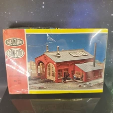 VTG 9028 HELJAN CON-COR 2 Stall Engine House HO Scale Train Shed Building New