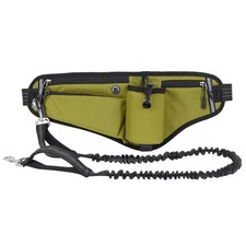 Hands Free Dog Leash Waist Pack Water Resistant Night Reflective Large EPXM BDYQ