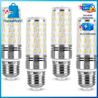 LED Mais GlüHbirne E27 12W Kaltweiß 6000K 1400LM 4Er-Pack Kein Flackern