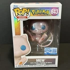 Funko Pop! Vinyl: Mew Pearlescent Pokemon Center Exclusive #643 New