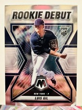 2022 Panini Mosaic, Rookie Debut, Luis Gil, New York Yankees, #RD-10, NM